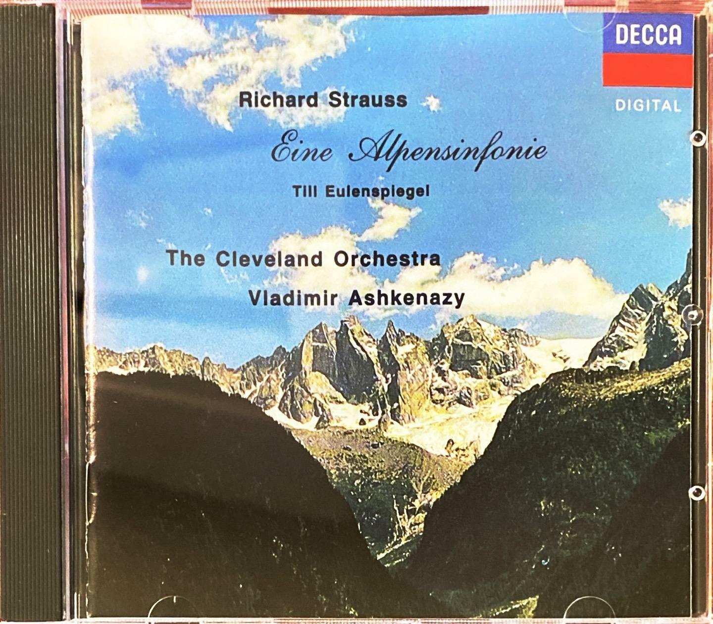 [중고] Strauss: Eine Alpensinfonie, op.64 / Vladimir Ashkenazy