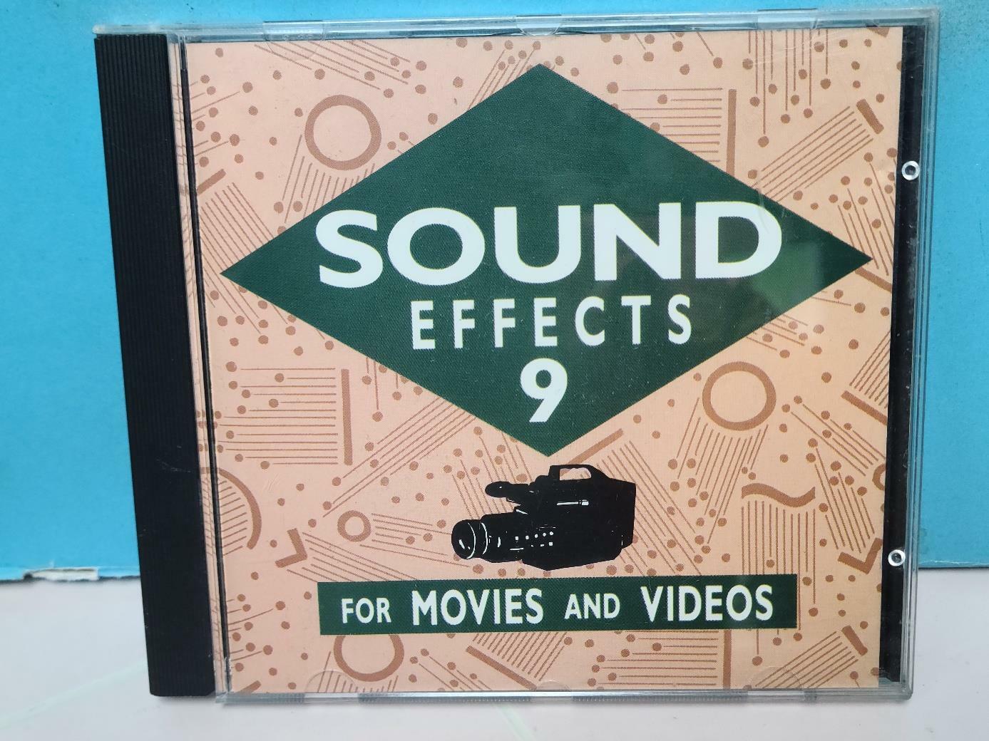 [중고] SOUND EFFECTS 9  FOR MOVIES AND VIDEOS