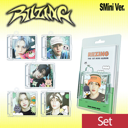 [중고] [SET][스마트앨범] 라이즈 - 미니 1집 RIIZING : SMini Ver. (RRR 라라즈 Edition)[커버 6종 세트]