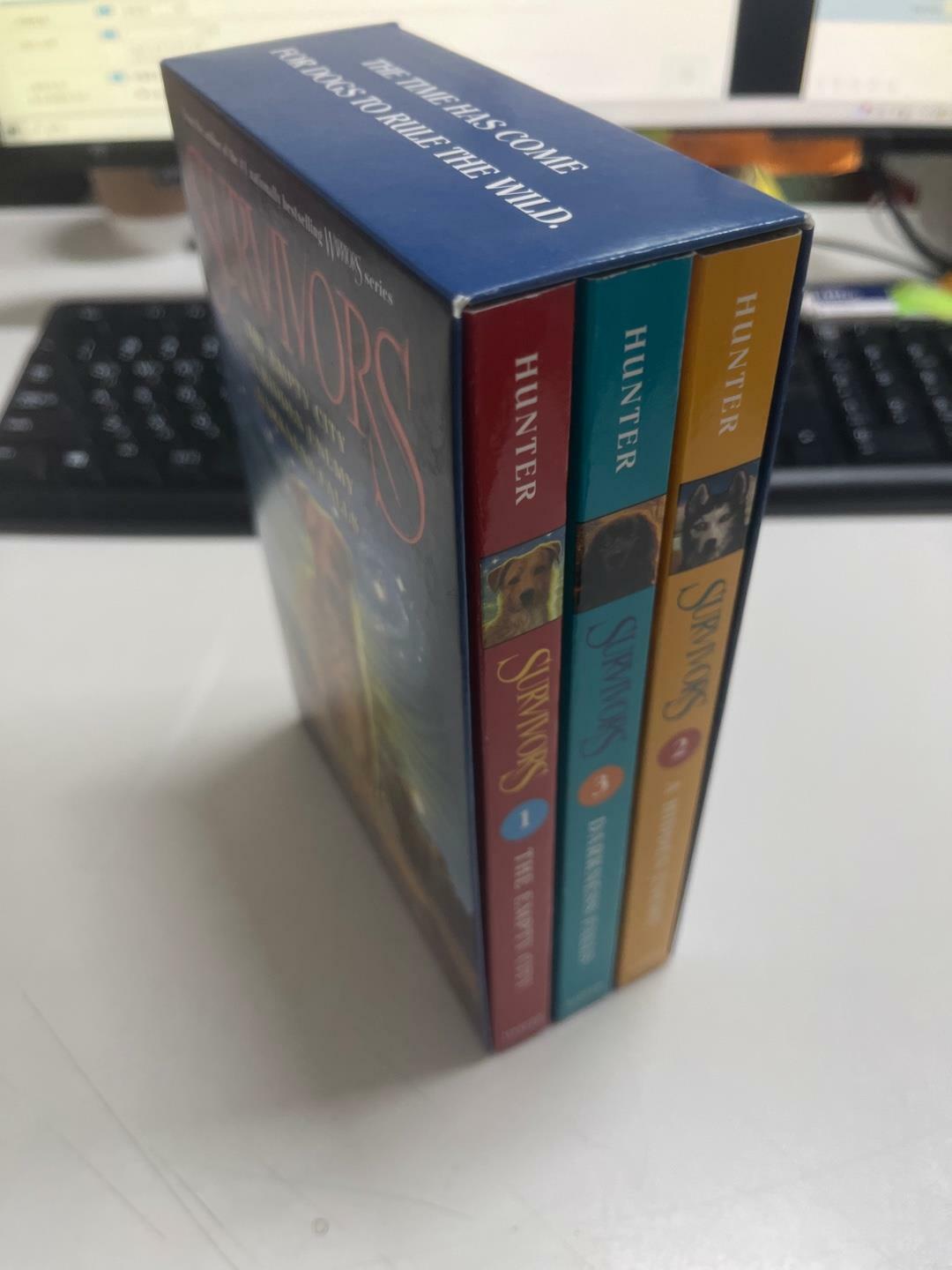 [중고] Survivors Box Set: The Empty City/A Hidden Enemy/Darkness Falls (Paperback 3권)