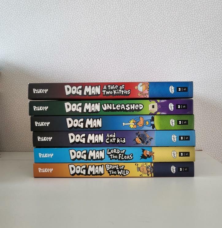 [중고] Dog Man #1-6 Boxed Set : The Supa Epic Collection 도그맨 6권 박스세트 (Hardcover 6권)