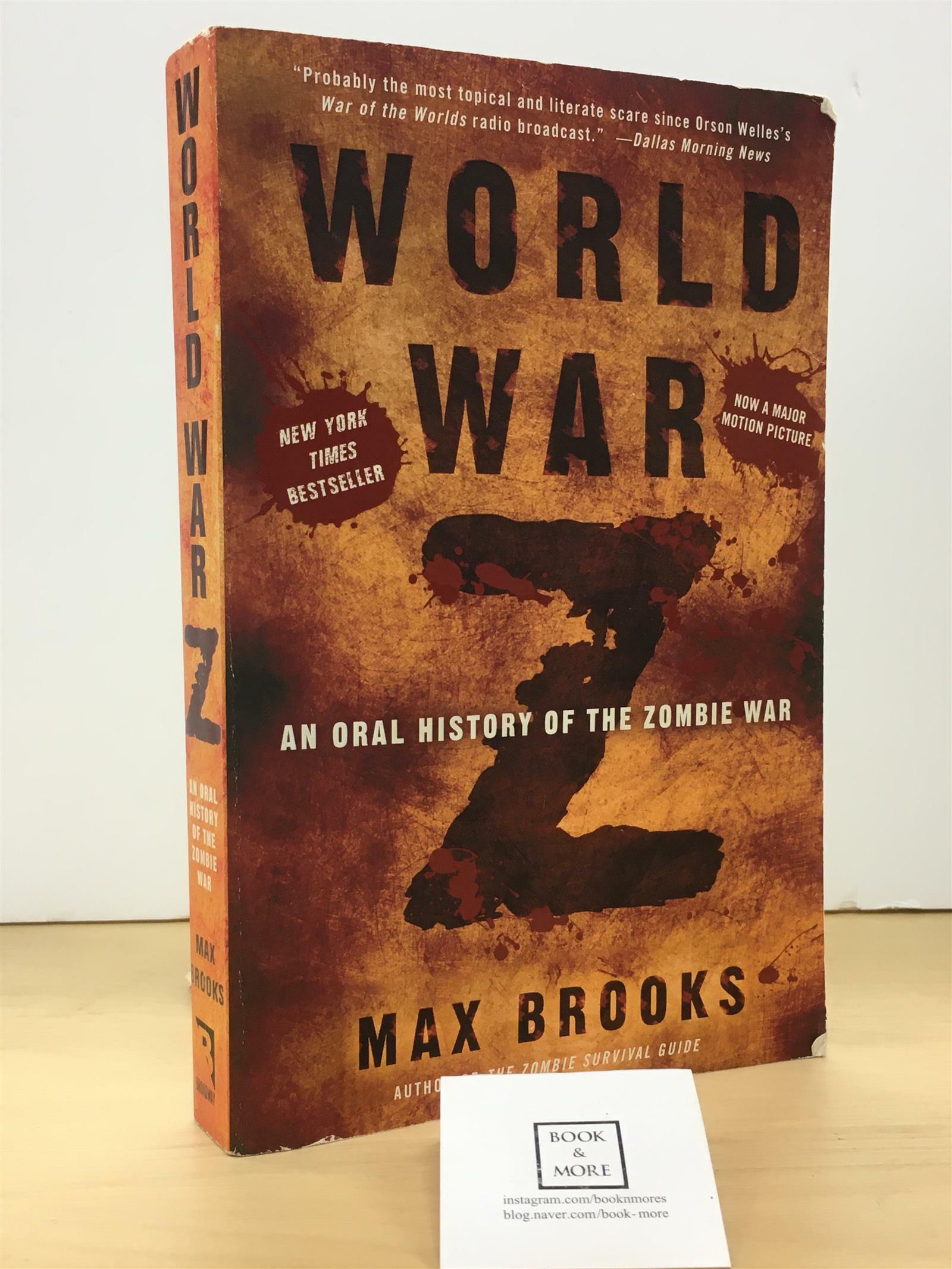 [중고] World War Z: An Oral History of the Zombie War (Paperback)