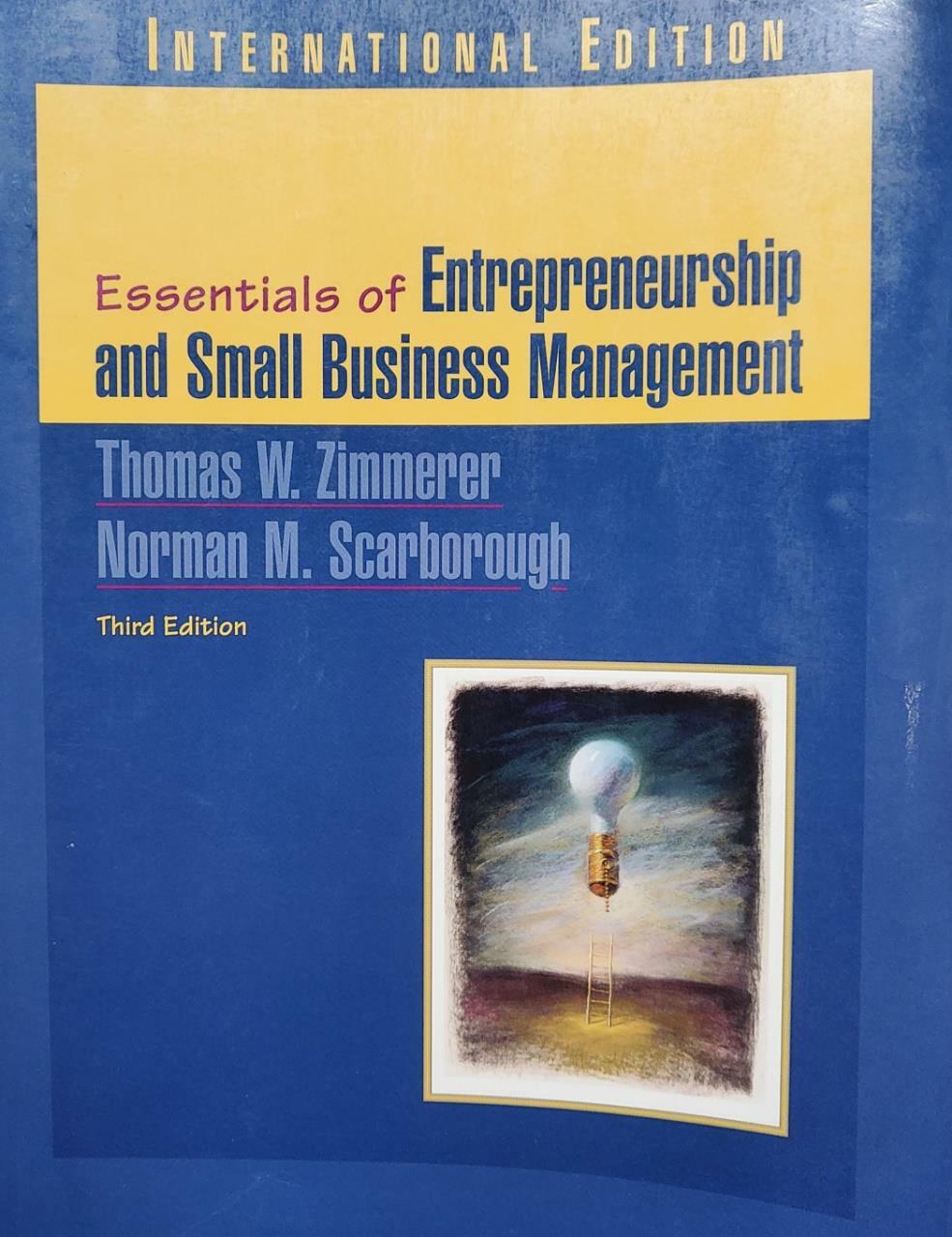 [중고] Essentials of Entrepreneurship and Small Business Management (Paperback, 3 International ed)