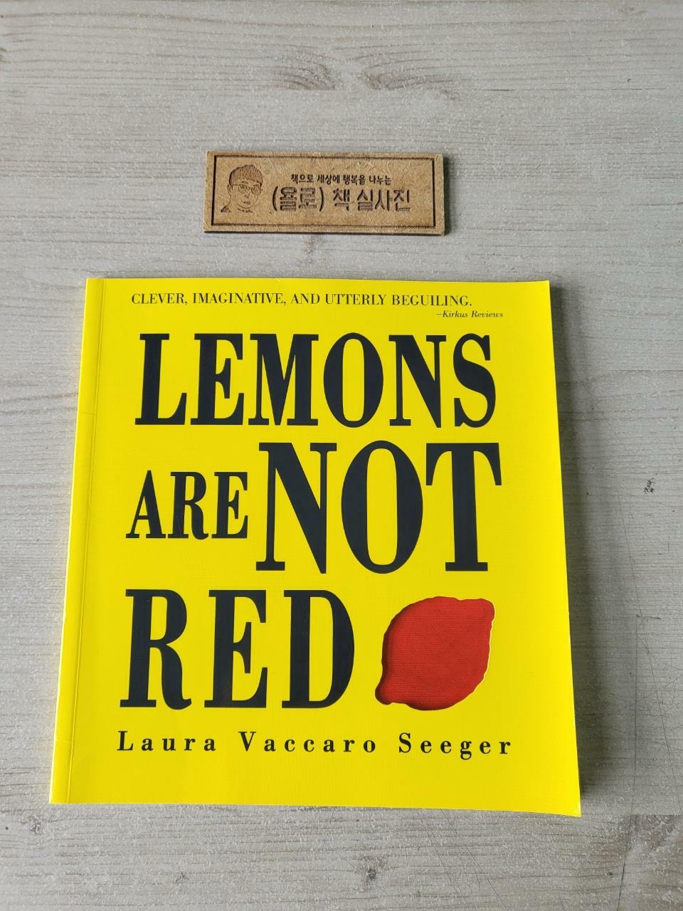 [중고] 노부영 세이펜 Lemons Are Not Red (Paperback)