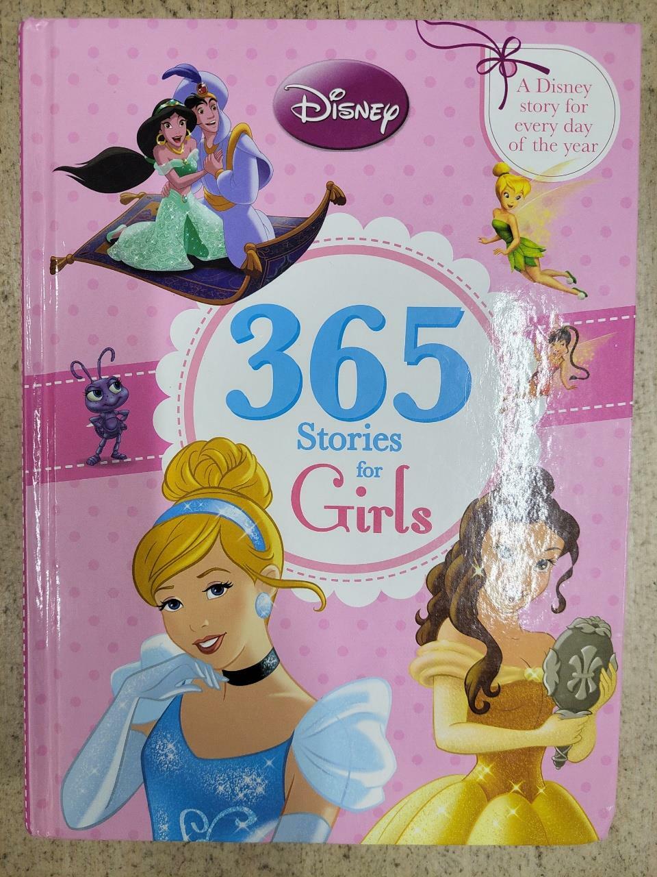 [중고] Disney 365 Stories for Girls New (Hardcover)