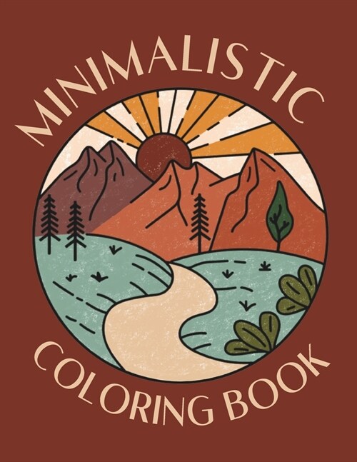 Minimalistic Coloring Book (Paperback)