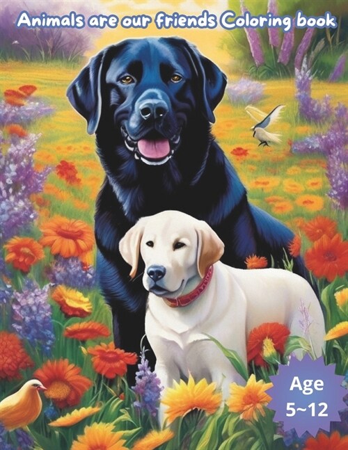 Animals are our friends Coloring book (Paperback)