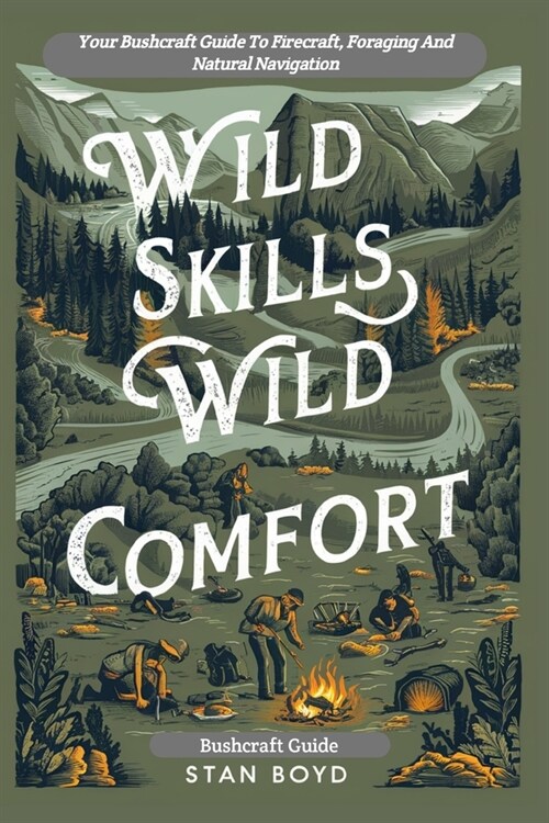 Wild Skills, Wild Comfort: Your bushcraft guide to firecraft, foraging and natural navigation (Paperback)
