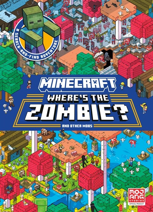 Minecraft: Wheres the Zombie Search & Find (Hardcover)