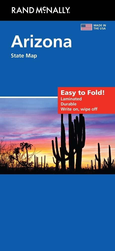 Rand McNally Easy to Fold: Arizona State Laminated Map (Folded)