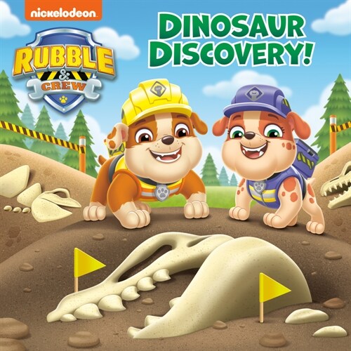 Dinosaur Discovery! (Paw Patrol: Rubble & Crew) (Paperback)