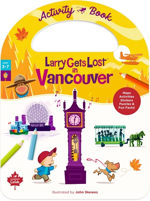 Larry Gets Lost in Vancouver Activity Book (Paperback)