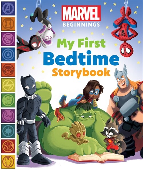 Marvel Beginnings: My First Bedtime Storybook (Hardcover)