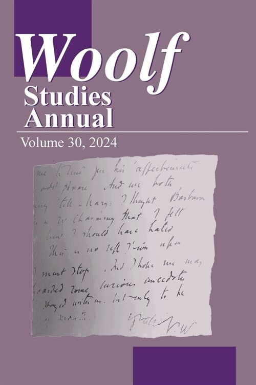 Woolf Studies Annual Volume 30 (Paperback)