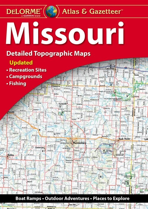 Delorme Atlas & Gazetteer: Missouri (Paperback)