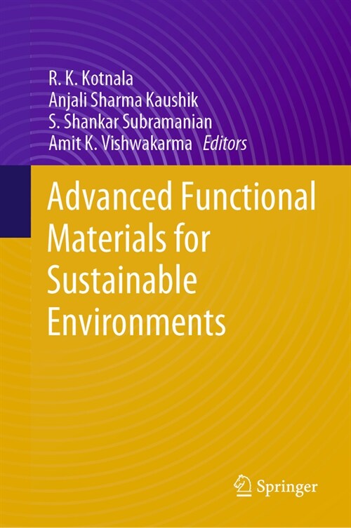 Advanced Functional Materials for Sustainable Environment (Hardcover, 2024)