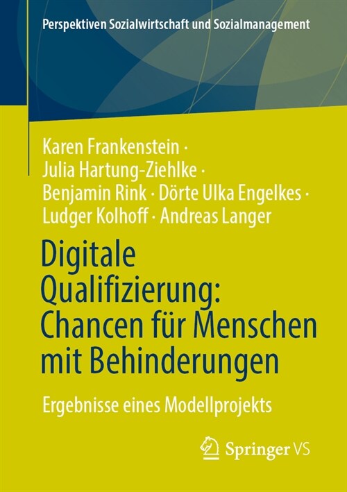 Digitale Qualifizierung: Chancen F? Menschen Mit Behinderungen: Ergebnisse Eines Modellprojekts (Paperback, 2024)