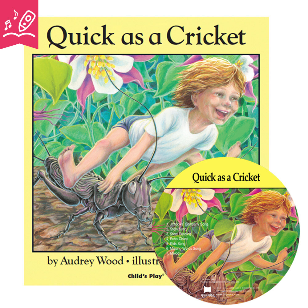 [중고] 노부영 수퍼베스트 세이펜 Quick as a Cricket (Paperback + CD)