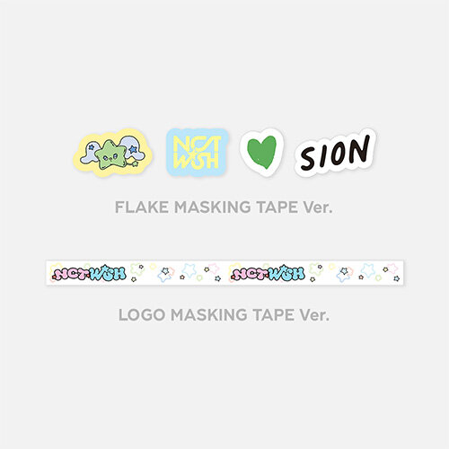 [MD] 엔시티 위시 - SAKUYA_ROLL MASKING TAPE SET_WISH