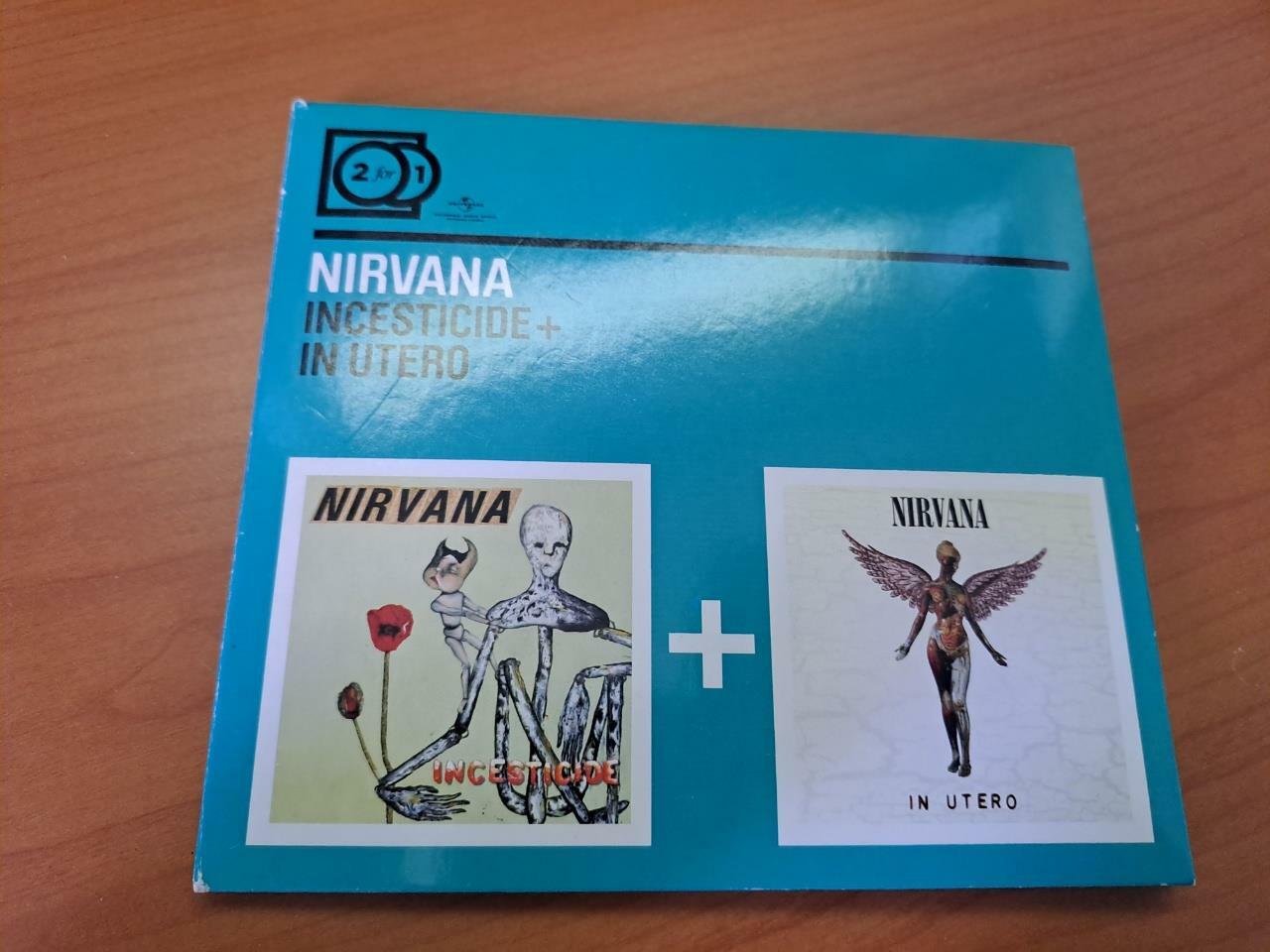 [중고] [수입] Nirvana - Incesticide + In utero