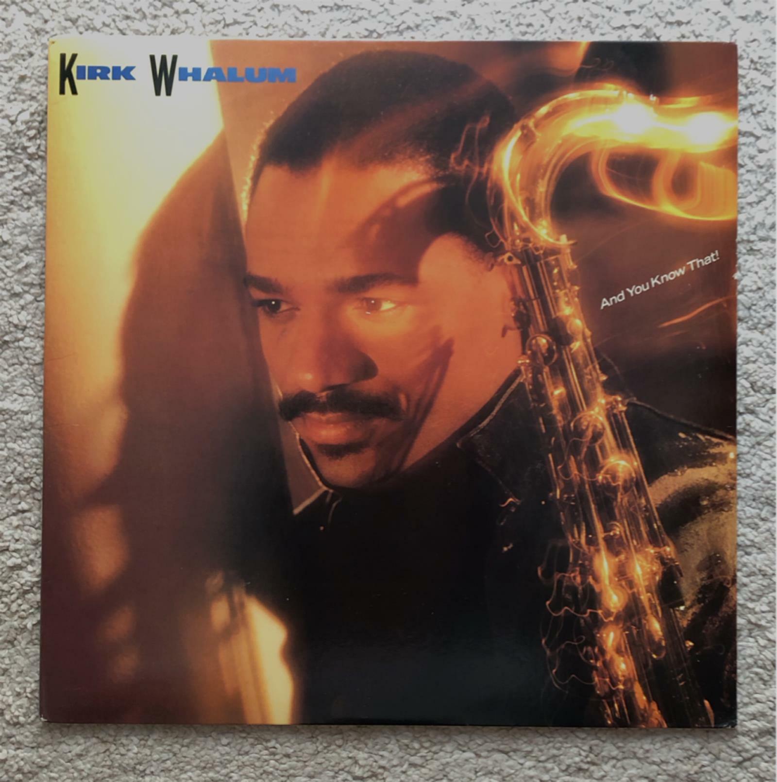 [중고] [LP] 수입원반 KIRK WHALUM  