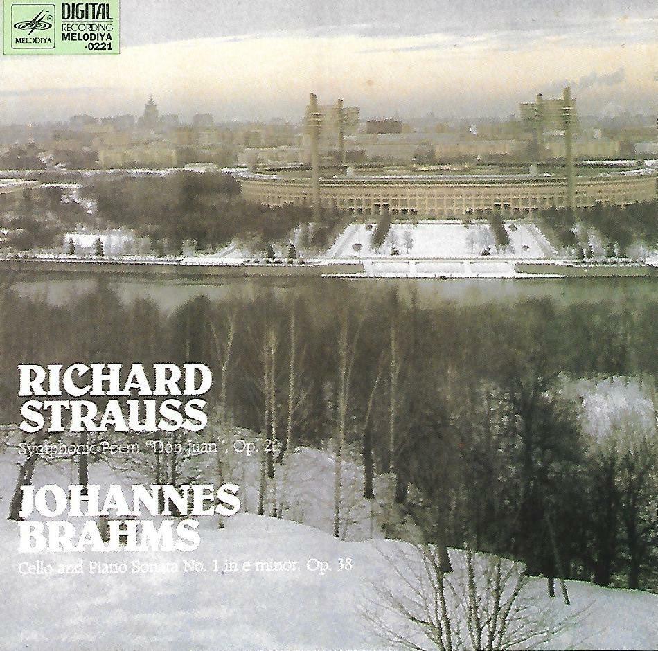 [중고] R.슈트라우스(Strauss) 교향시 ˝돈 주앙˝, 브람스(Brahms) 첼로소나타 1번