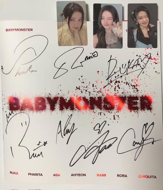 [중고] 베이비몬스터 - BABYMONSTER 1st MINI ALBUM [BABYMONS7ER] PHOTOBOOK VER.