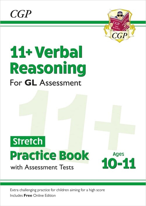 11+ GL Verbal Reasoning Stretch Practice Book & Assessment Tests - Ages 10-11 (with Online Edition) (Paperback)