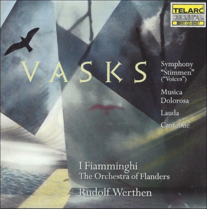 [중고] 바스크스 (Vasks): Symphony “Stimmen” (“Voices”) / Musica Dolorosa - 제르킨 (Rudolf Serkin)(US발매)(20bit)