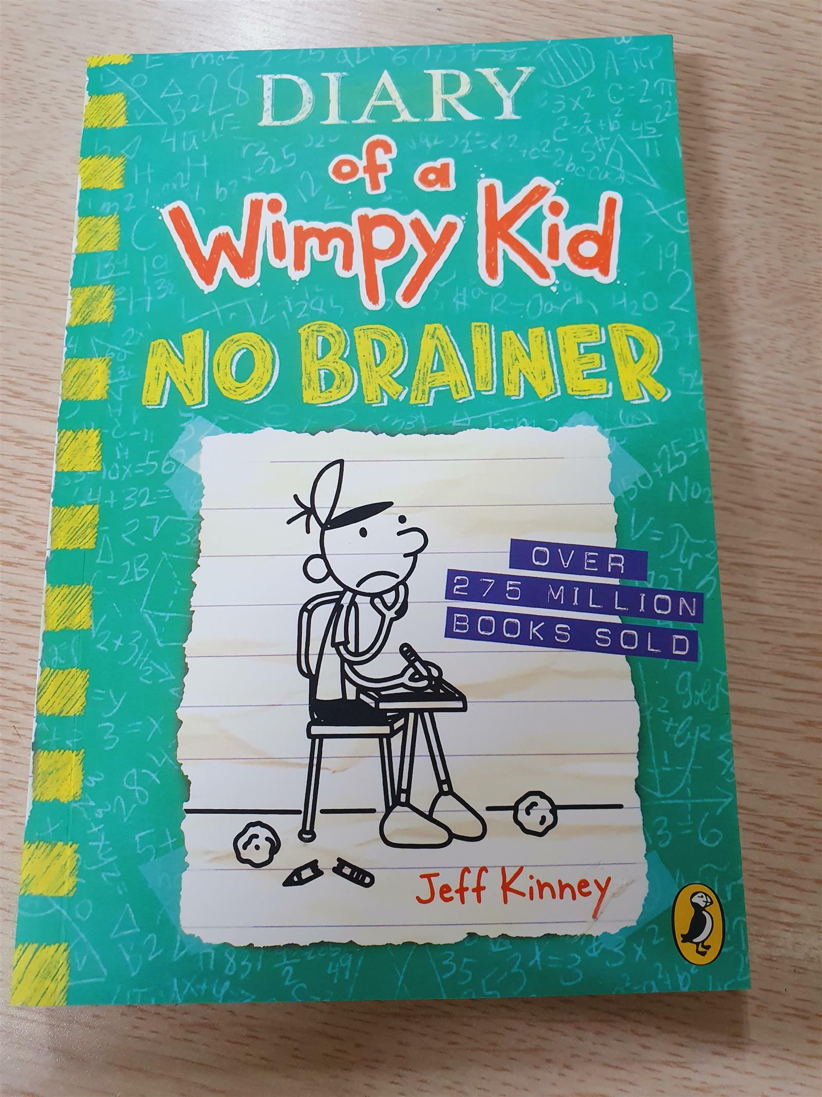 [중고] Diary of a Wimpy Kid #18 : No Brainer (Paperback)