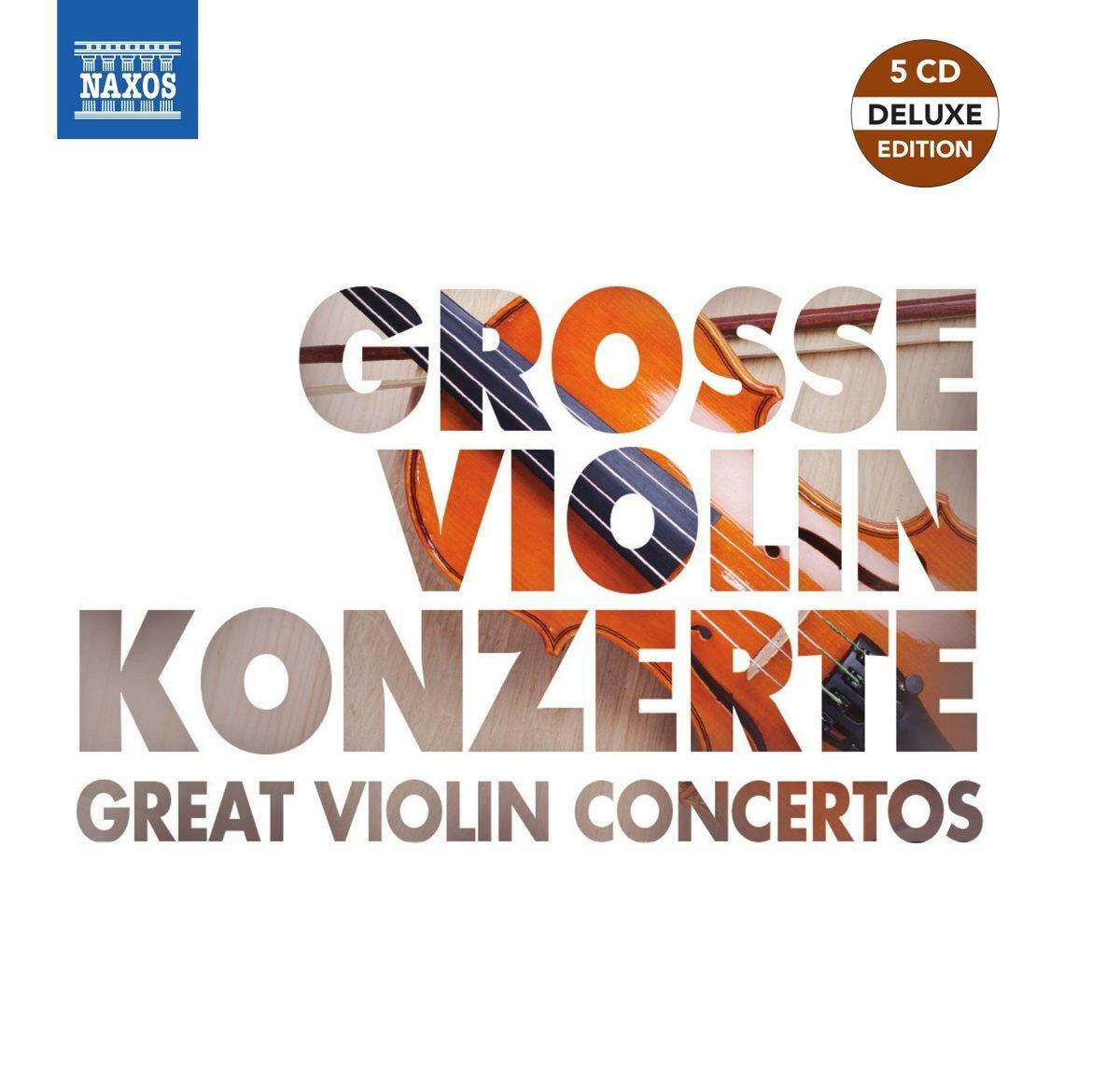 [중고] [수입] Great Violin Concertos [5CD]