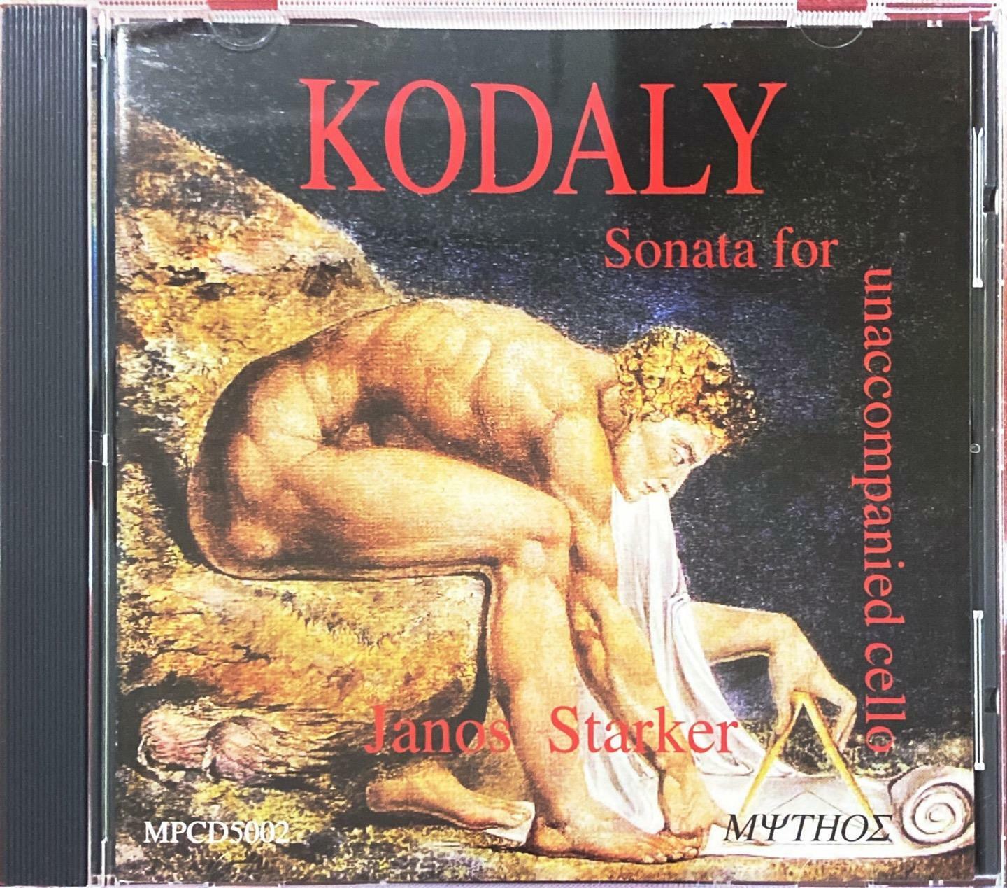 [중고] [수입] Kodaly Cello sonata / J. Starker, Arnold Eidus