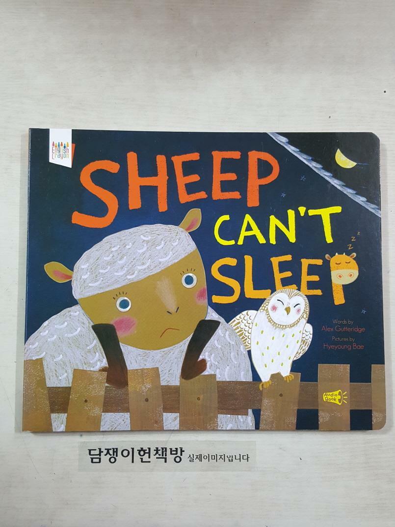 [중고] (English Crayon) SHEEP CAN`T SLEEP