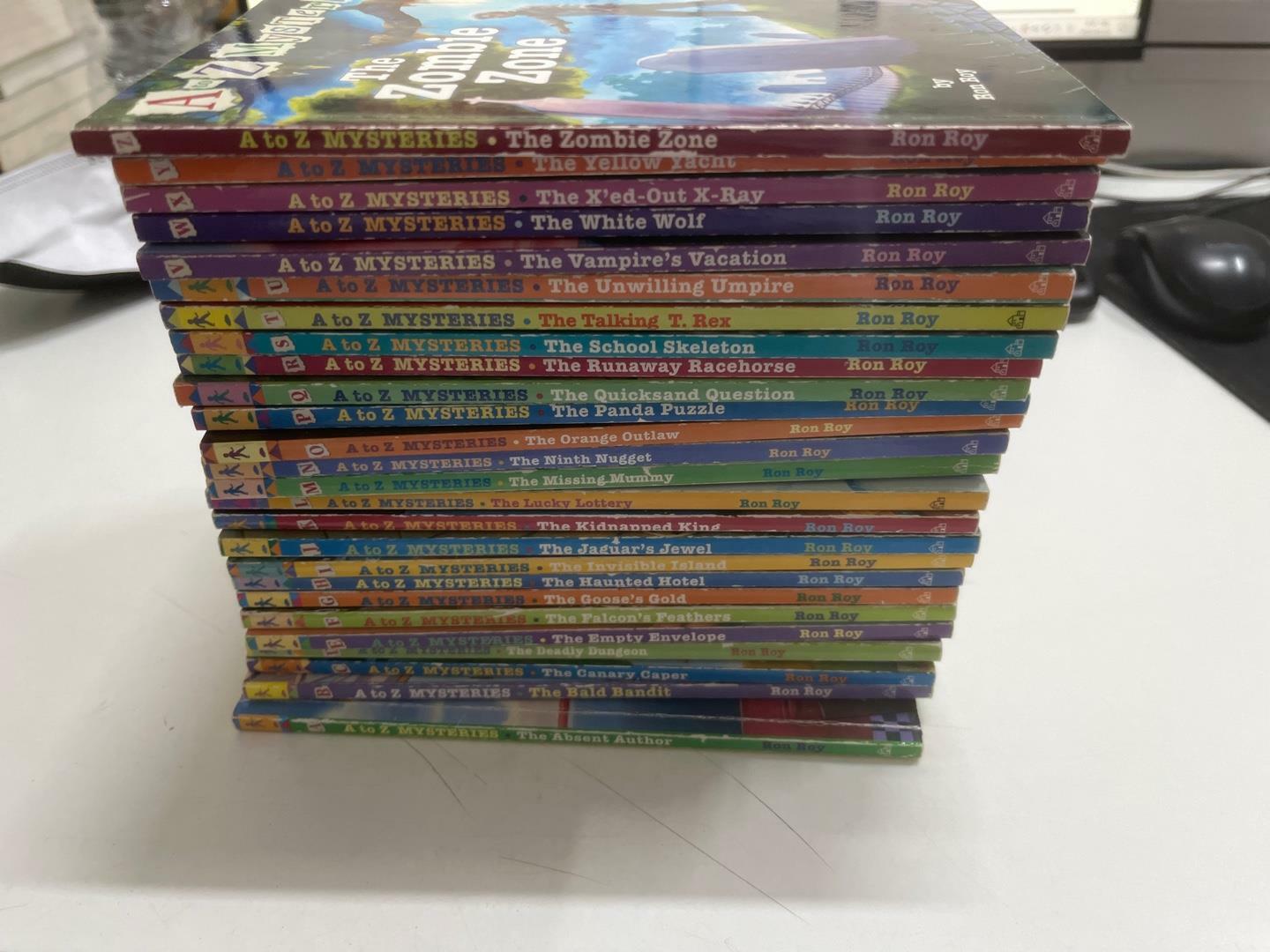 [중고] A to Z Mysteries 26권 Full Set (26 Paperbacks)