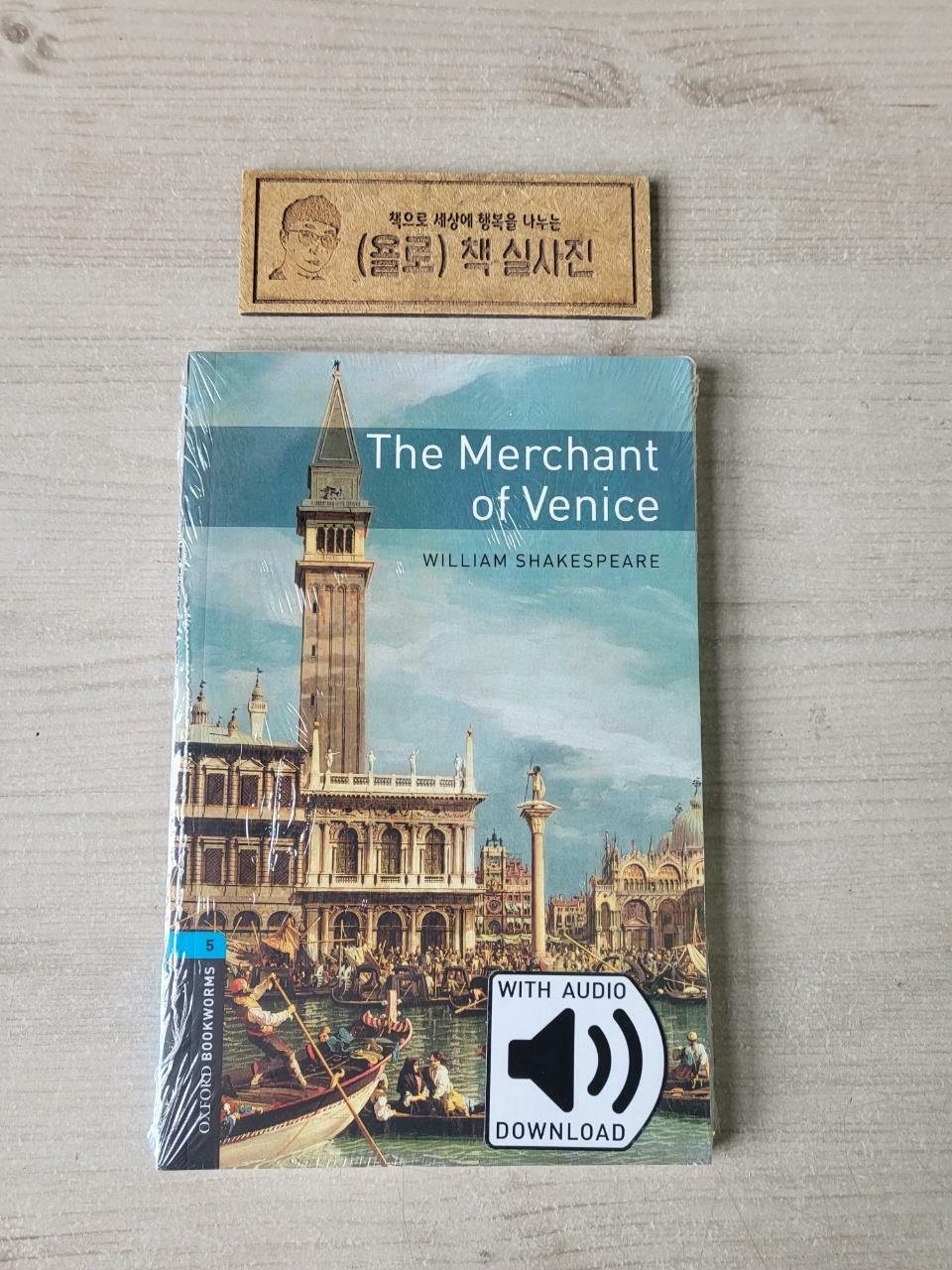 [중고] Oxford Bookworms Library Level 5 : The Merchant of Venice (Paperback + MP3 download, 3rd Edition)