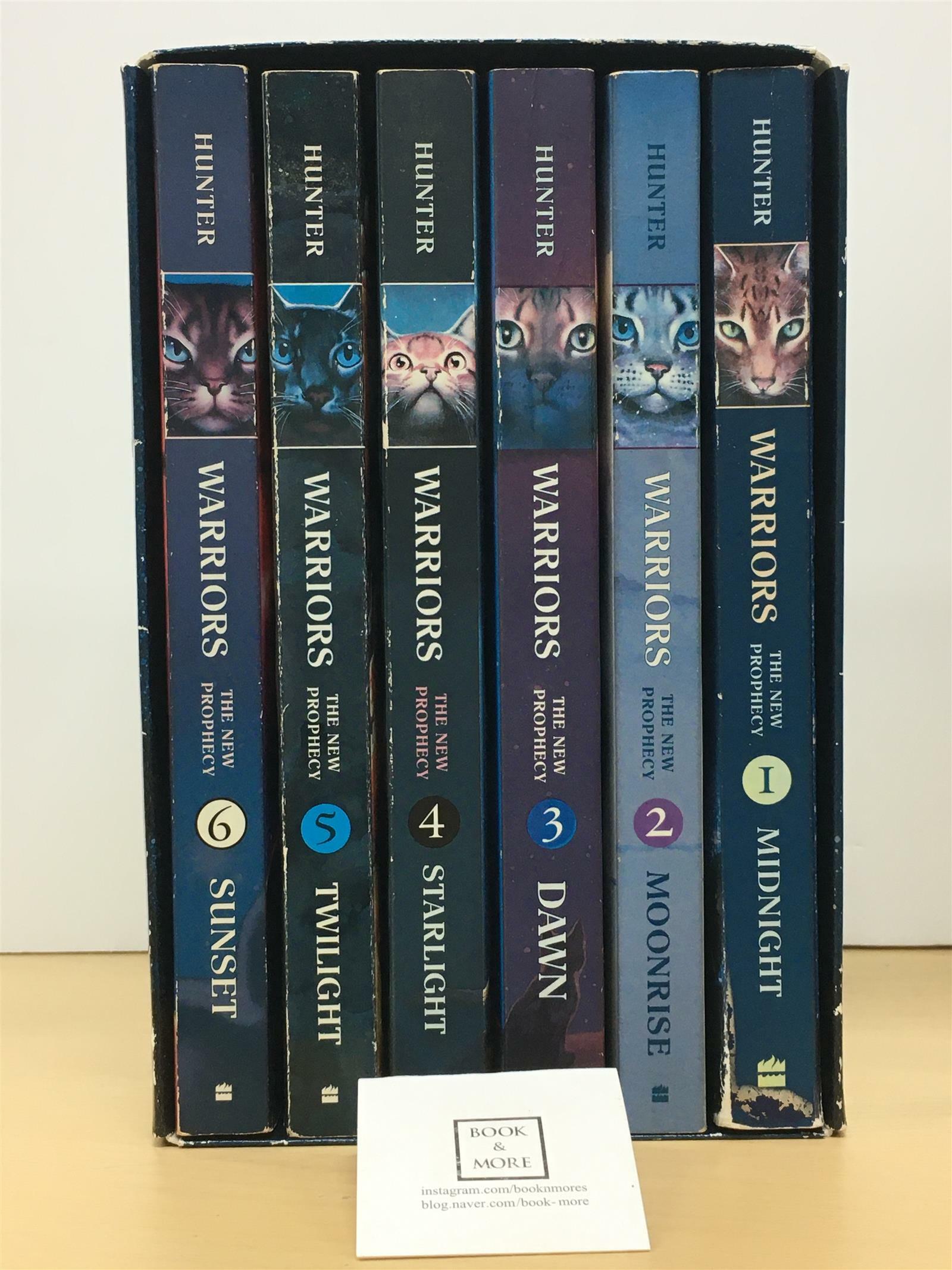 [중고] Warriors: The New Prophecy Box Set: Volumes 1 to 6 (Boxed Set)