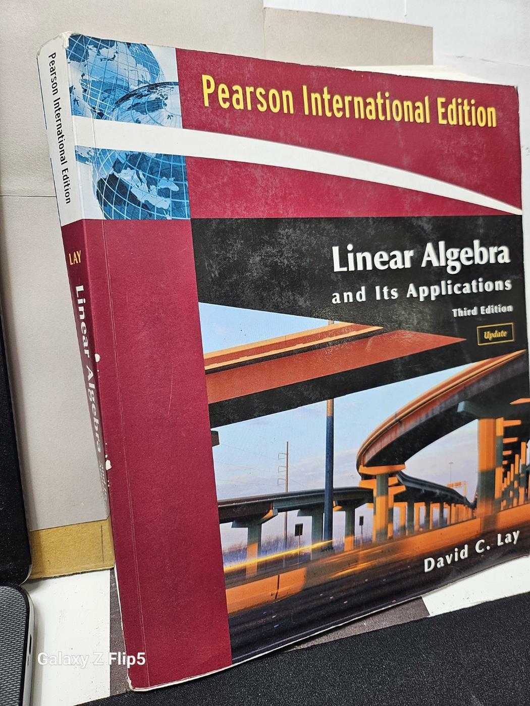 [중고] ***LAY Linear  Algebra and Its Applications***(Third Edition)/Update