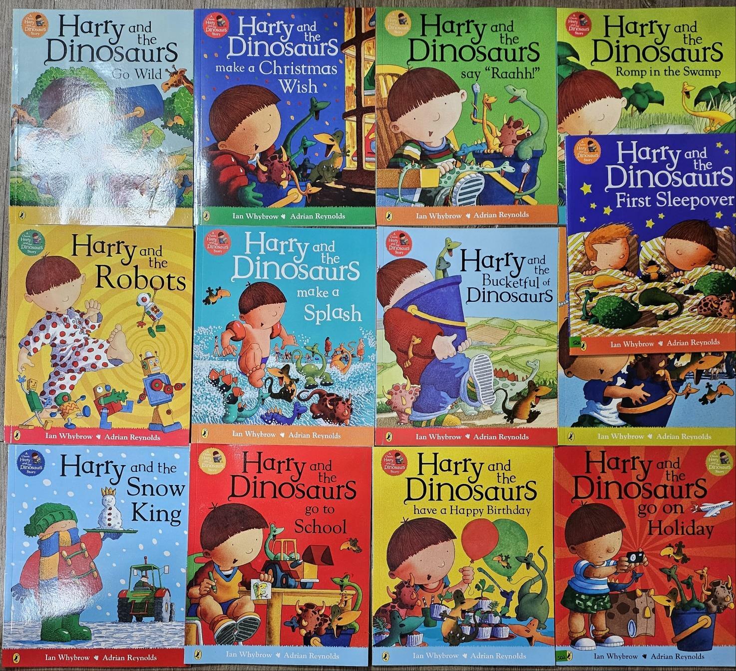 [중고] Harry and the Dinosaurs 픽쳐북 13종세트 (Paperback) 