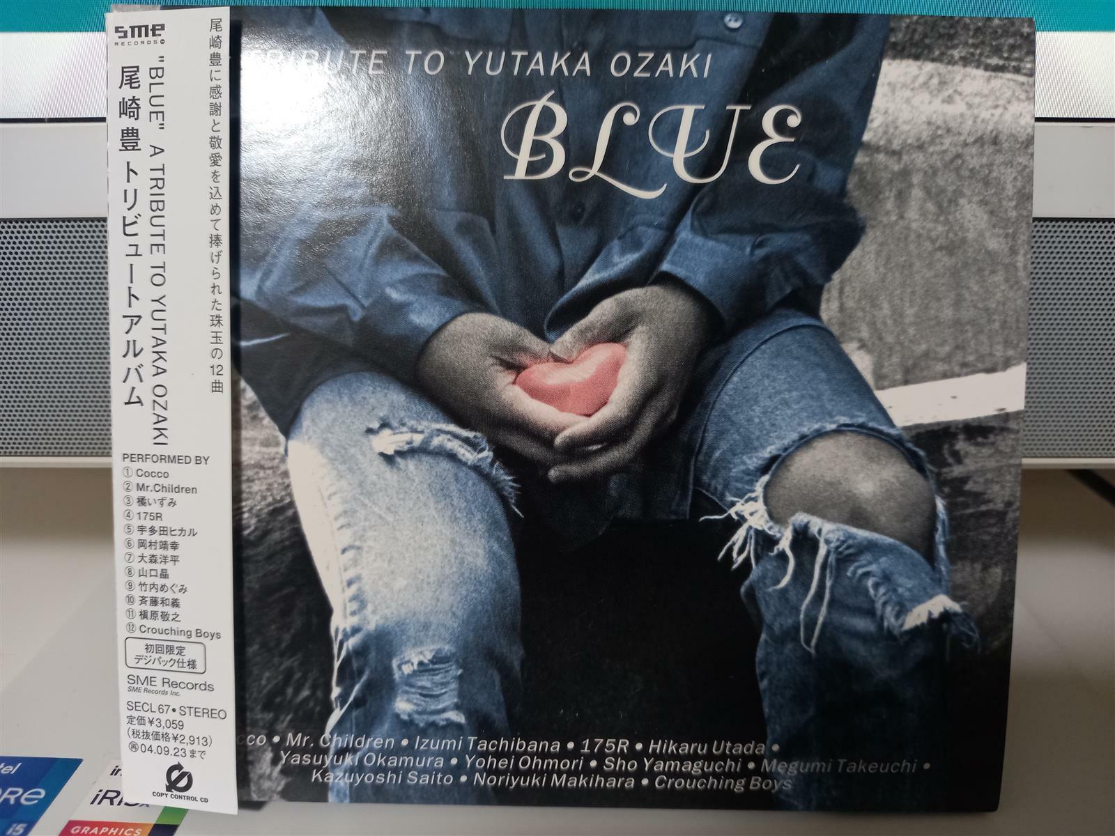 [중고] Yutaka Ozaki ^Tribute to Yutaka Ozaki ˝BLUE˝^ 1CD...일본반...초회한정반...디지팩...OBI(O)...SME Records반...