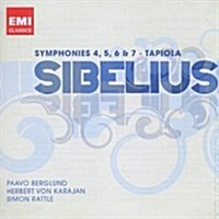 [수입] Simon Rattle - 시벨리우스: 교향곡 4-7번, 타피올라 (Sibelius: Symphonies No.4, 5, 6, 7, Tapiola) (2CD)