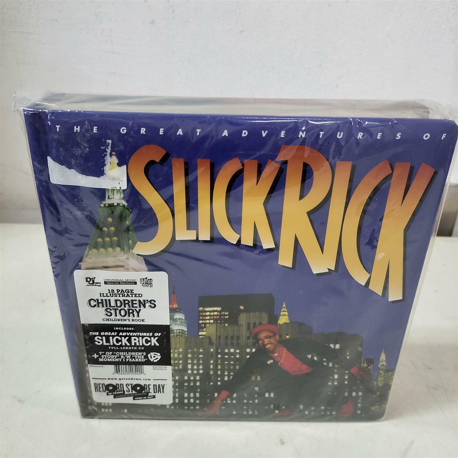 [중고] Slick Rick - The Great Adventures Of..  - 7˝ Vinyl+CD+Book