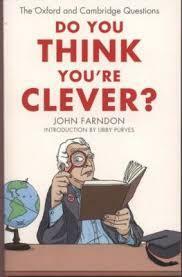 [중고] Do You Think You‘re Clever? : The Oxford and Cambridge Questions (Paperback)