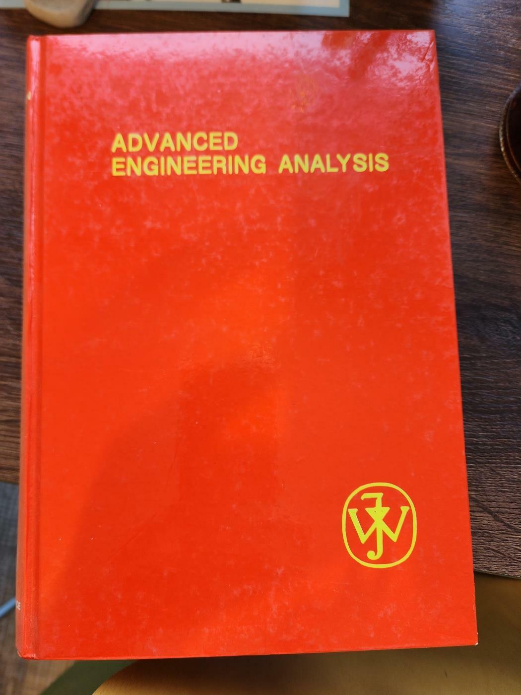 [중고] Advanced Engineering Analysis (Hardcover, Reprint)