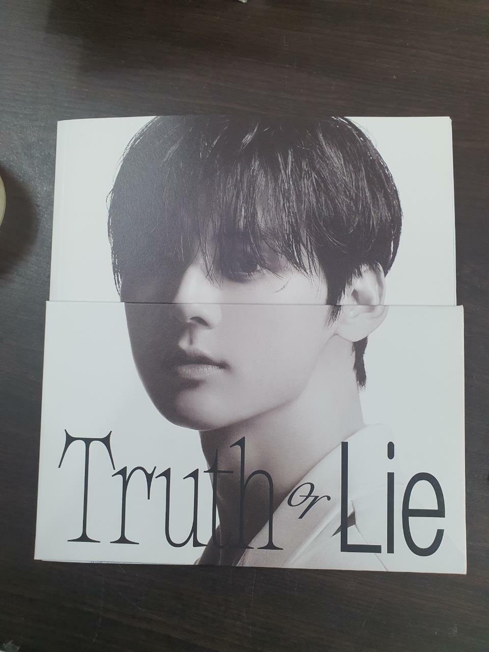 [중고] 황민현 (HWANG MIN HYUN) ‘Truth or Lie‘ - 1st MINI ALBUM [커버 2종 중 랜덤 발송]