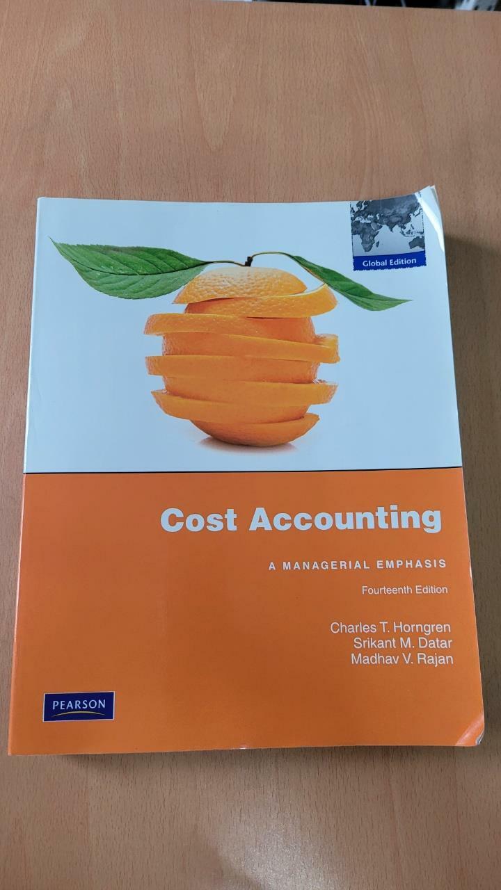 [중고] Cost Accounting (14th Edition, Paperback)