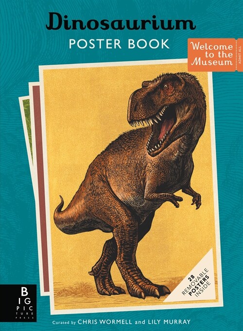 Dinosaurium Poster Book (Paperback)