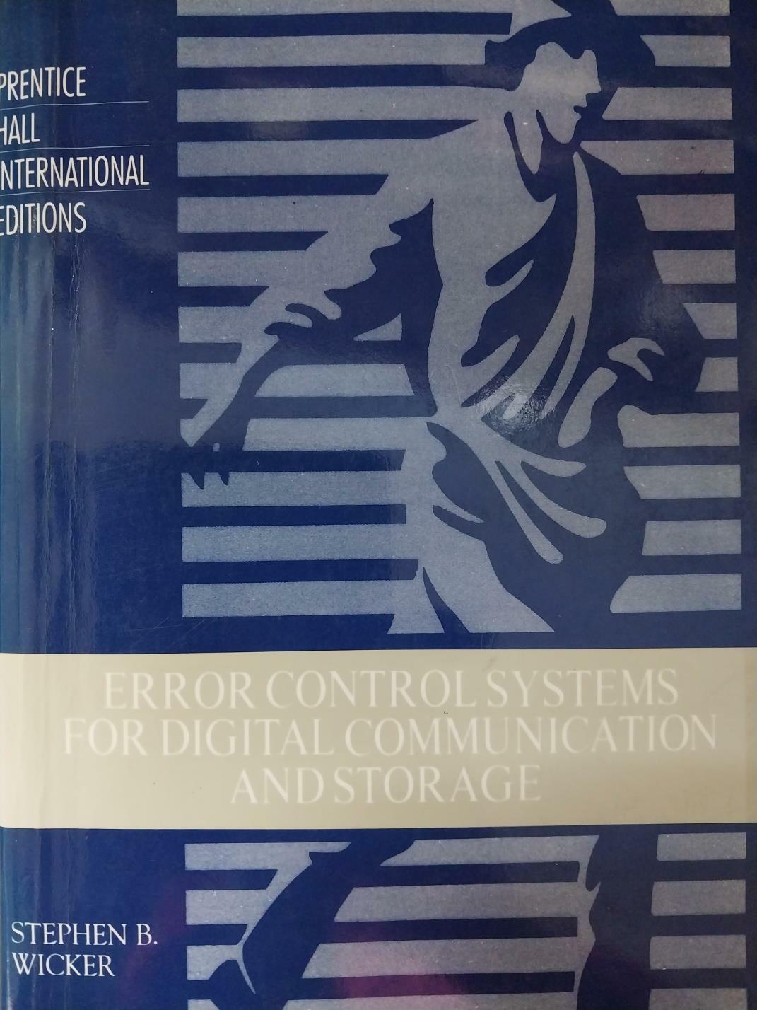 [중고] ERROR CONTROL SYSTEMS FOR DIGITAL COMMUNICATION AND STORAGE (반양장)