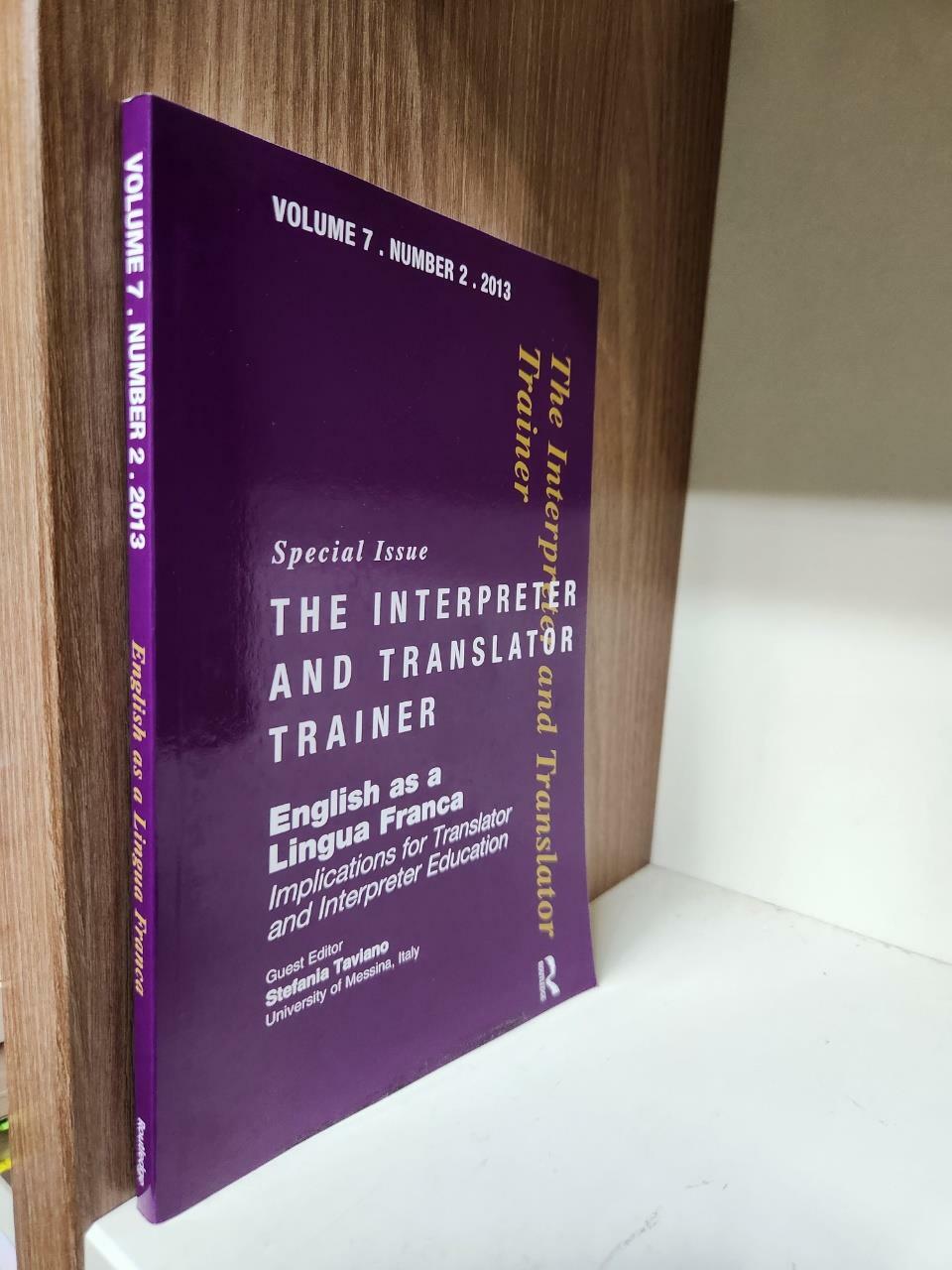 [중고] English as a Lingua Franca : Implications for Translator and Interpreter Education (Paperback)