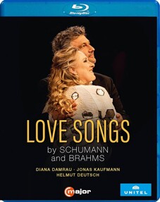 [수입] [블루레이] 디아나 담라우 & 요나스 카우프만 - 슈만과 브람스의 사랑 노래들 (한글자막)