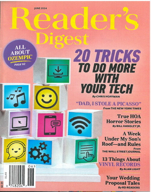 Readers Digest USA (월간) : 2024년 06월
